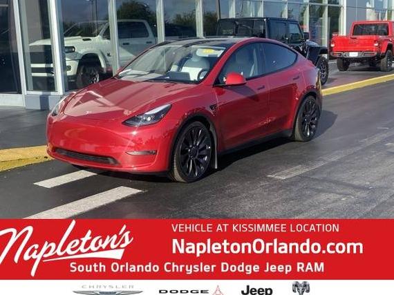 TESLA MODEL Y 2022 7SAYGDEF3NF443239 image
